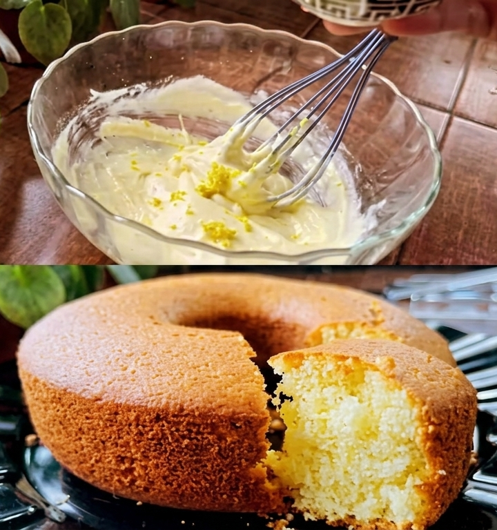 Bolo de Limão Fofinho