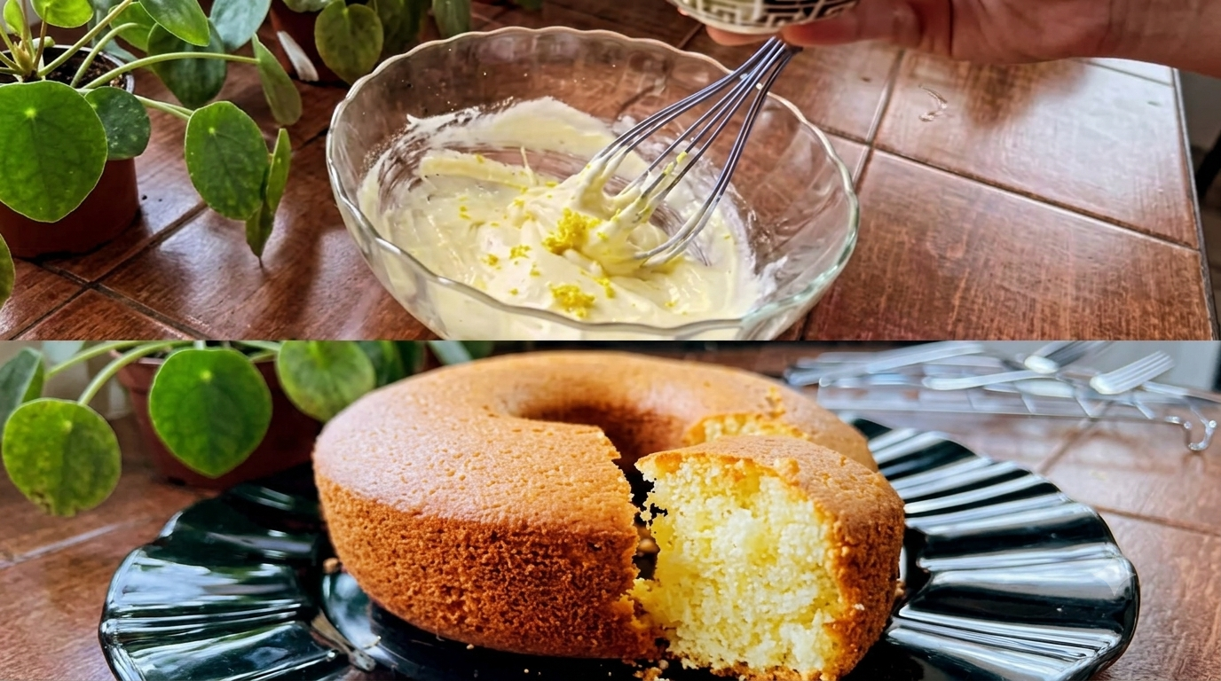 Bolo de Limão Fofinho