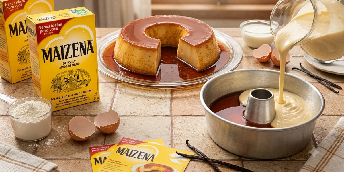 Pudim de Maizena
