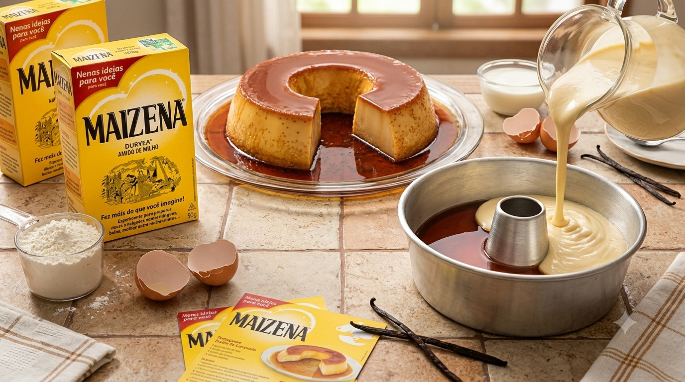 Pudim de Maizena