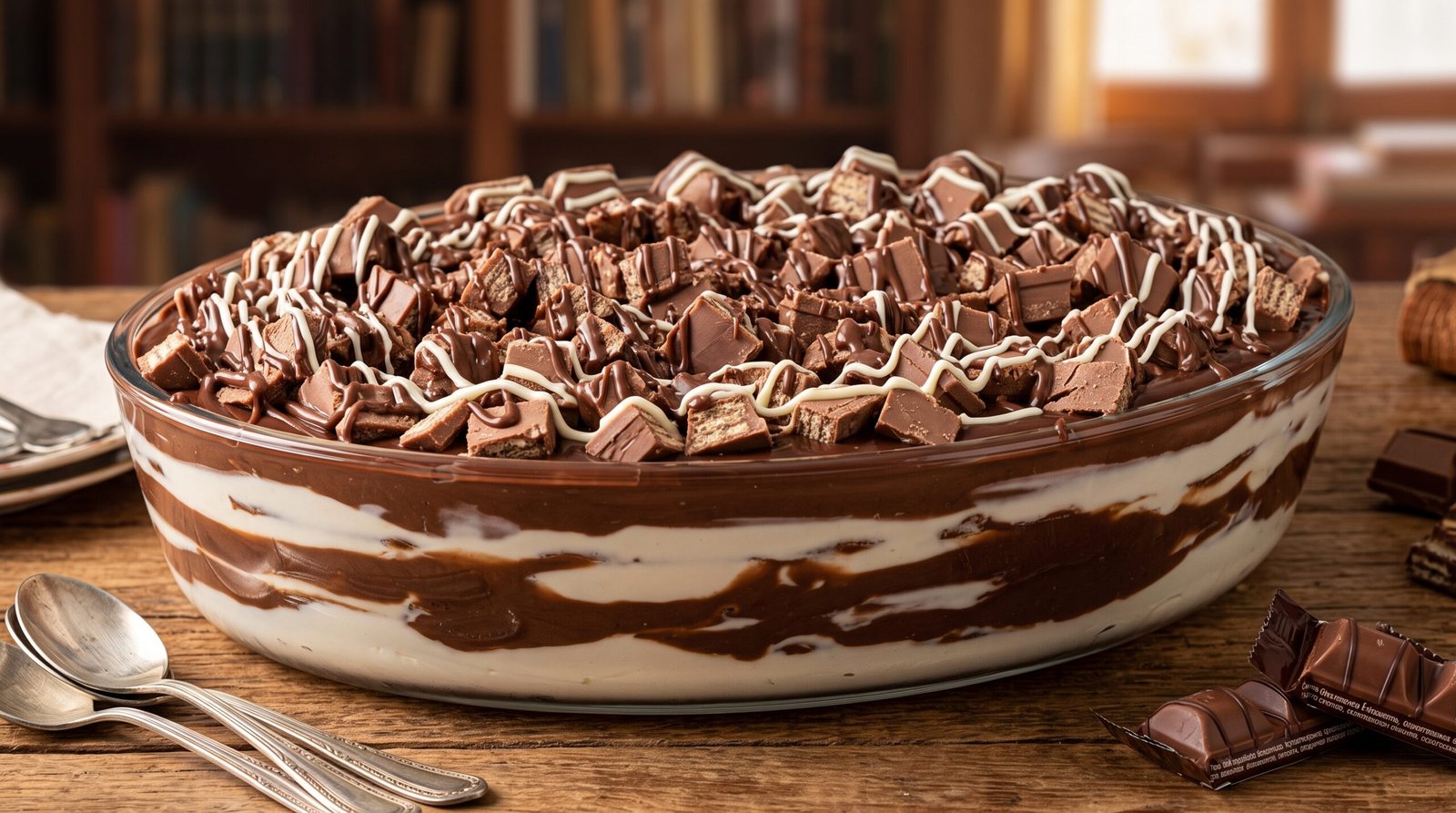 Pavê de KitKat