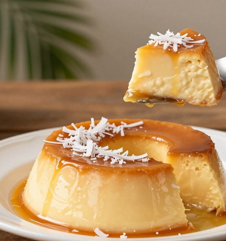 Pudim de coco