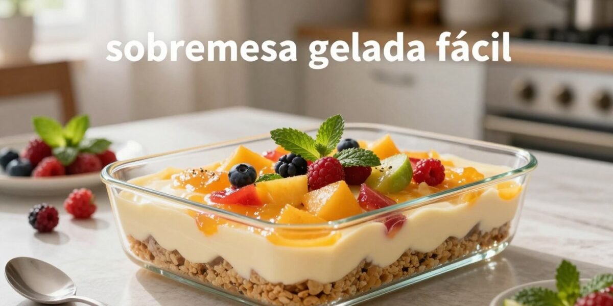 Sobremesa gelada