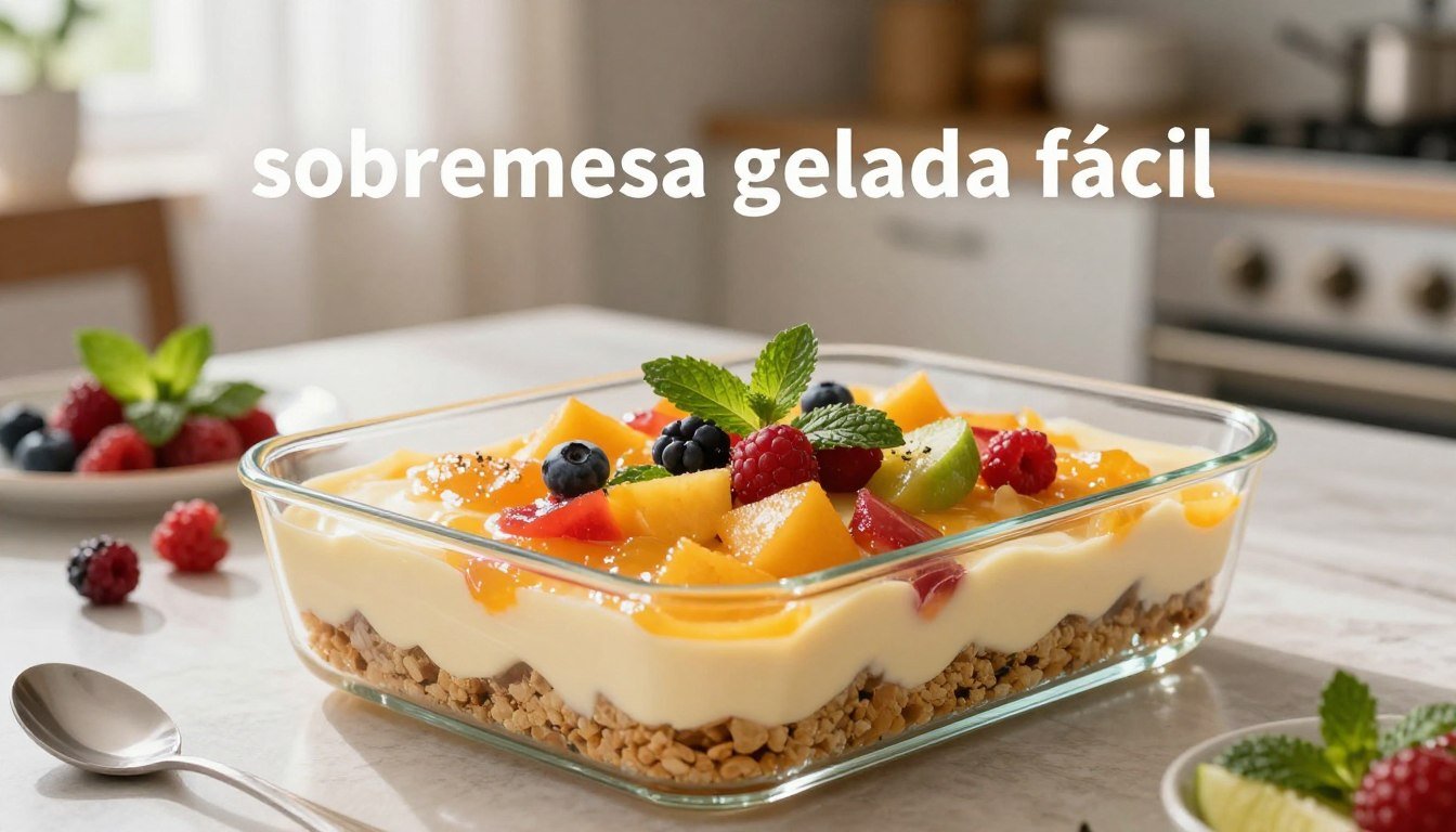 Sobremesa gelada