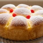 Pão Colmeia Recheado com Creme